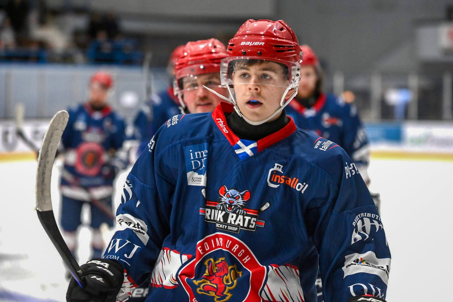 Edinburgh Capitals Away Shirt 2024-25 Season - Blue