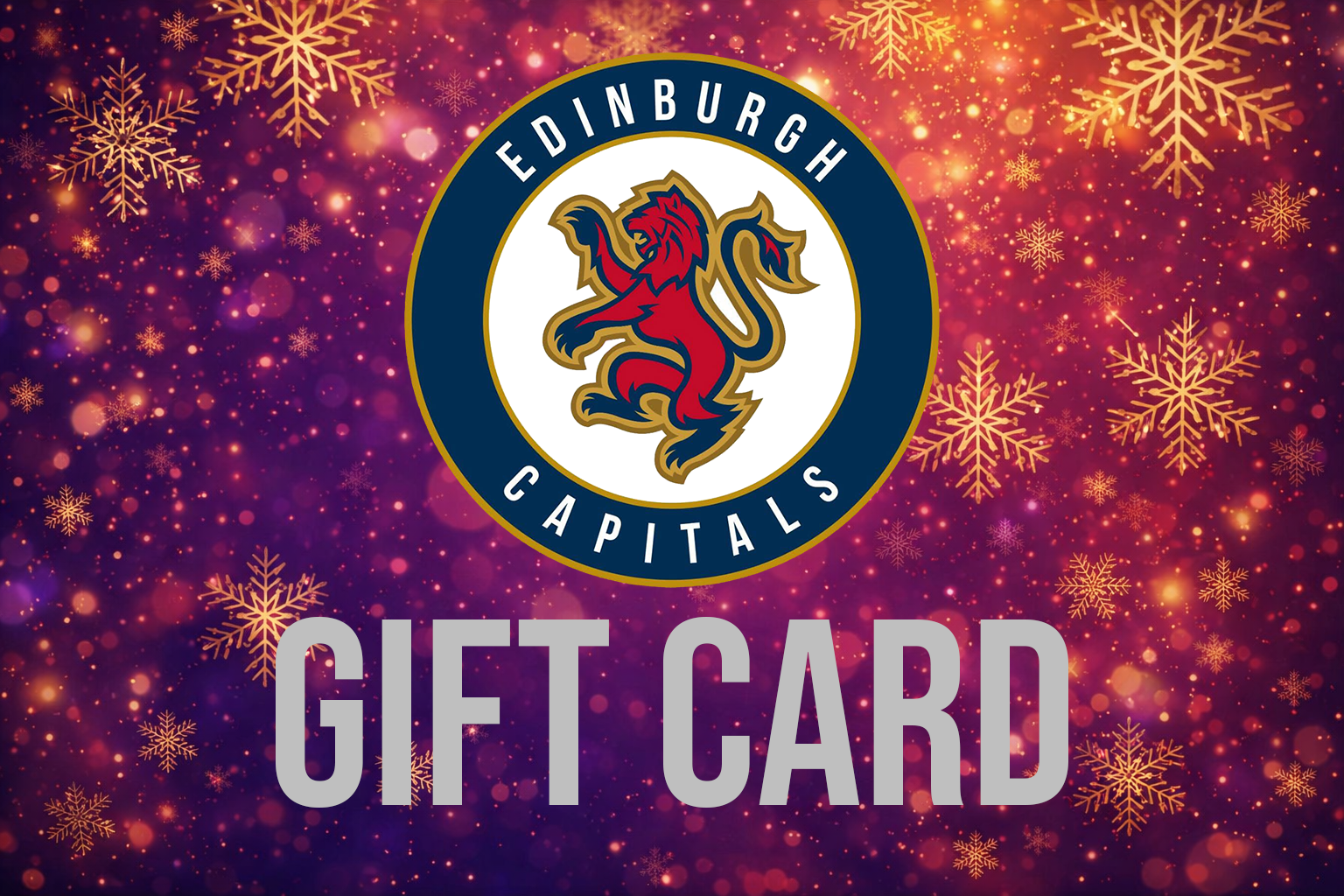 Edinburgh Capitals Official Store Gift Card