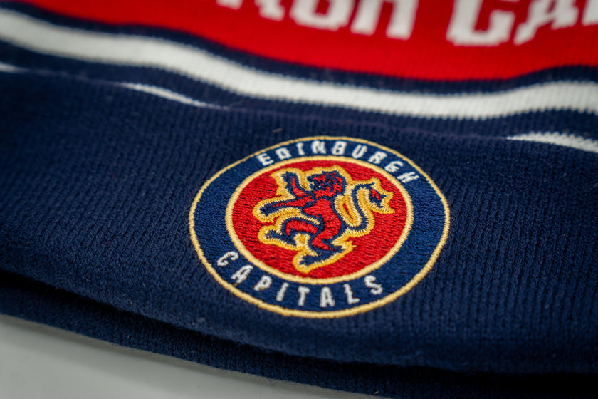 Edinburgh Capitals Reversible Striped Knit Beanie (NEW!)