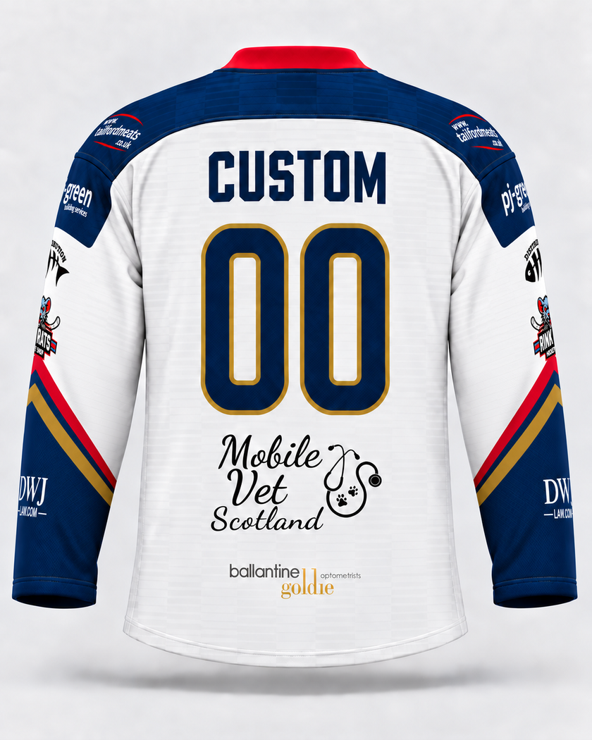 Edinburgh Capitals Home Shirt 2026-27 Season - White